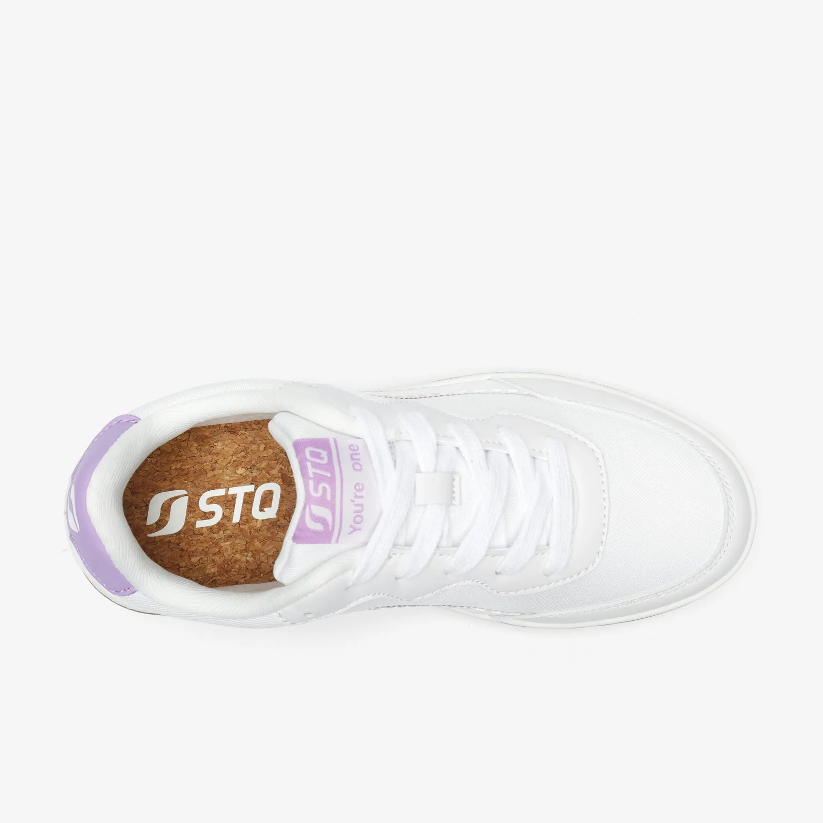 STQ Womens Fashion Logo Sneakers