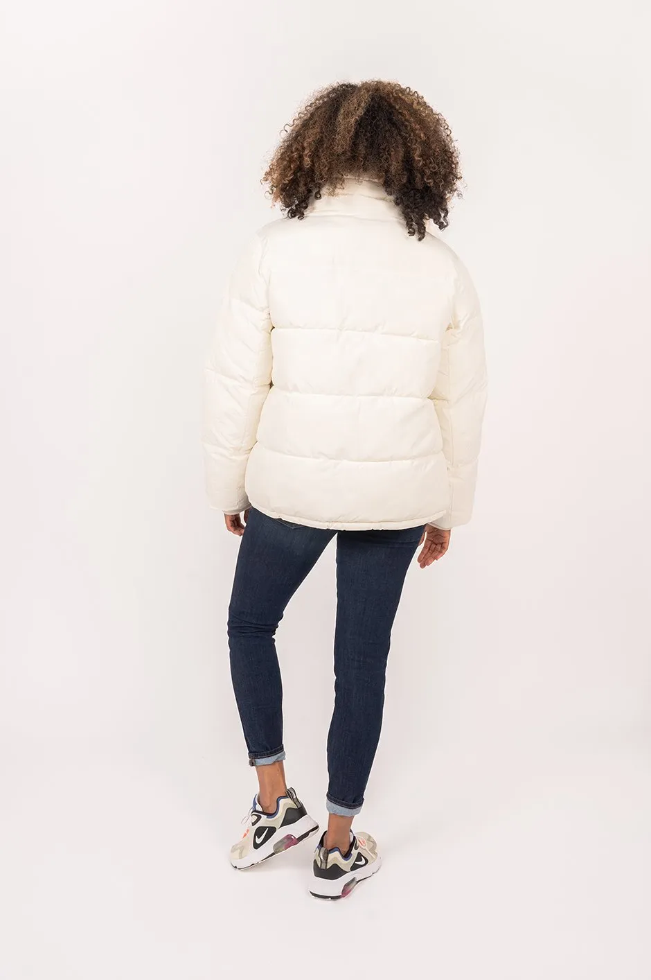 The Brunch Puffer in Ivory