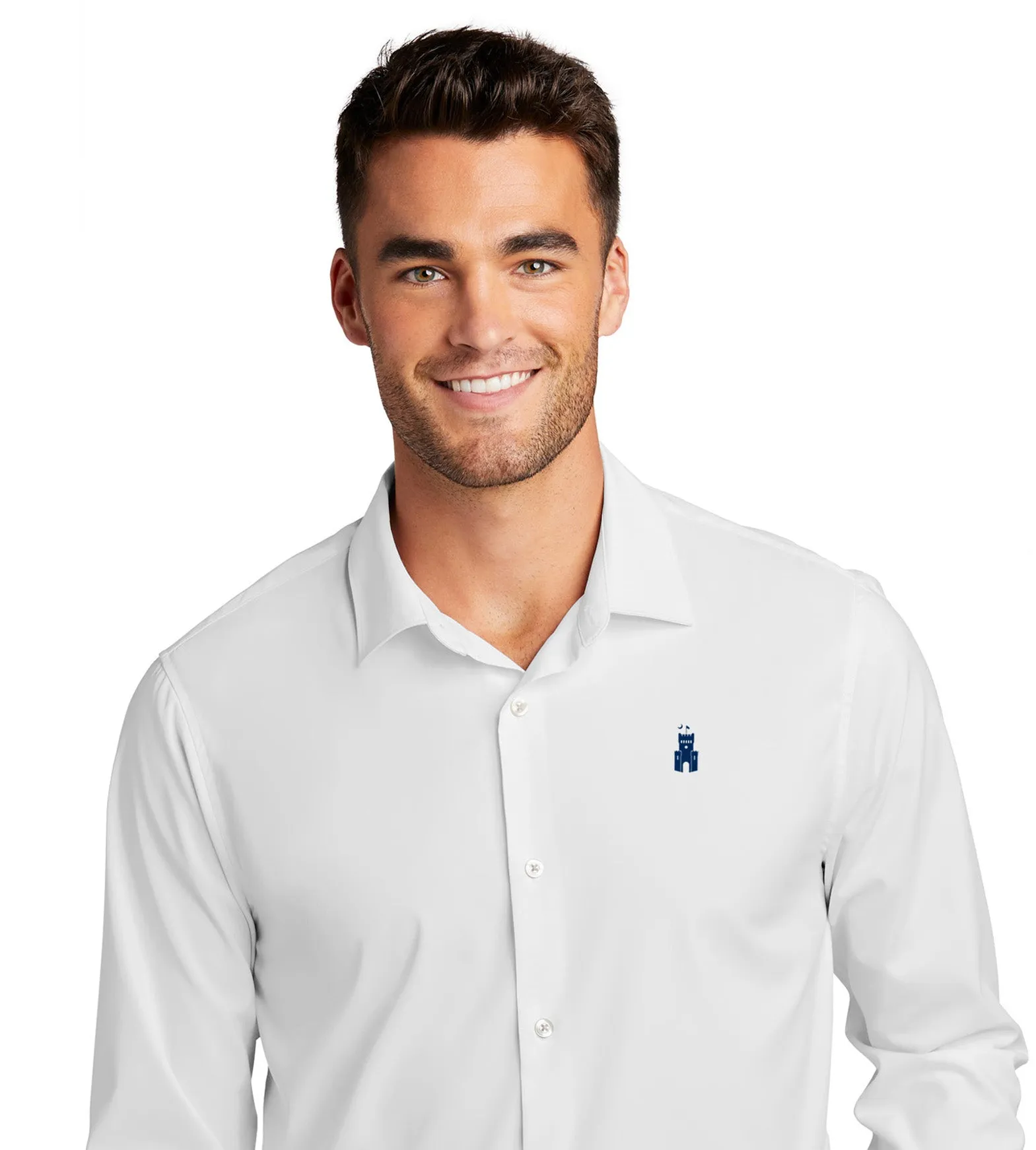 The Citadel, Barracks Long Sleeve Stretch Dress Shirt