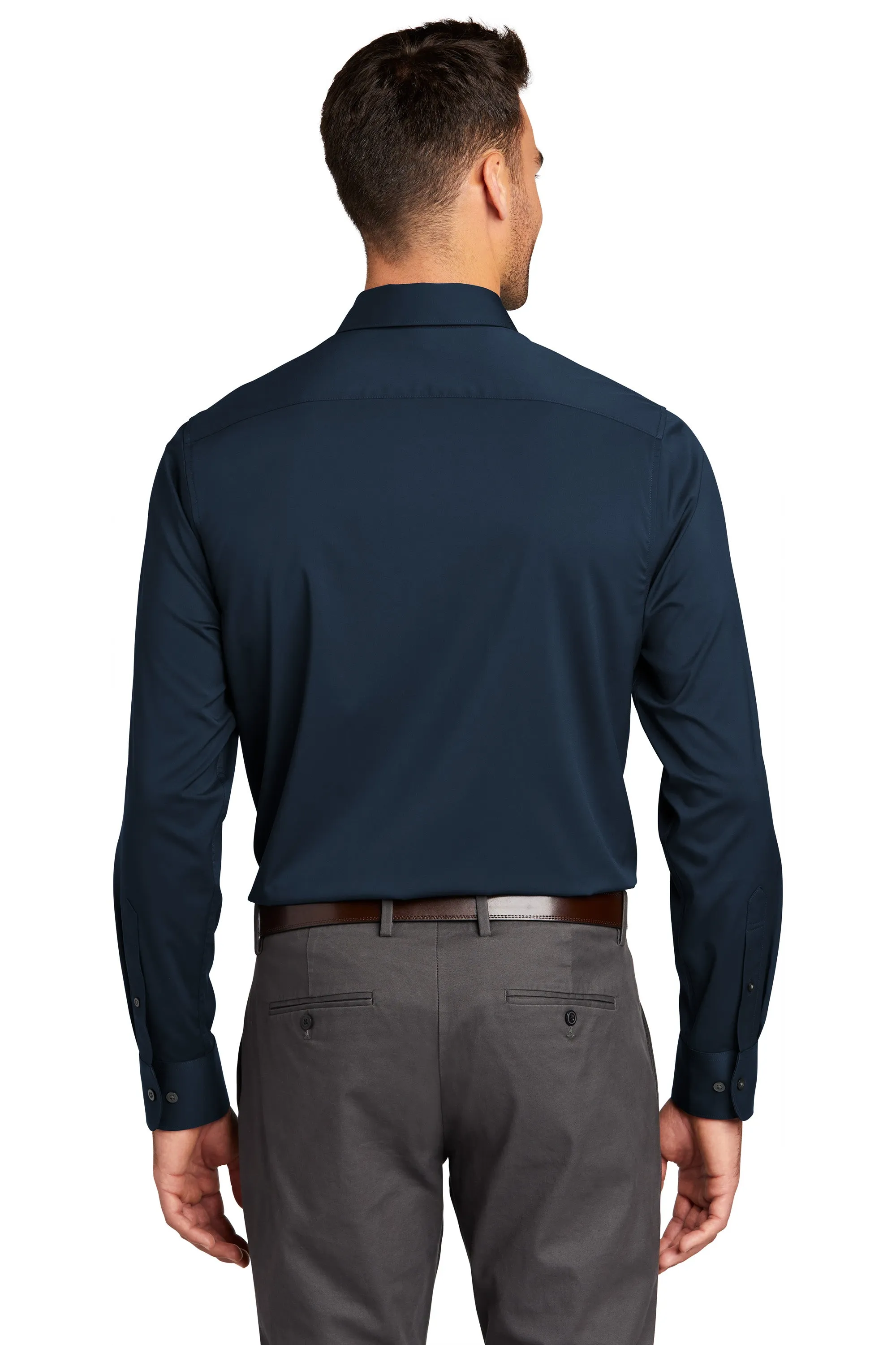 The Citadel C Long Sleeve Stretch Shirt