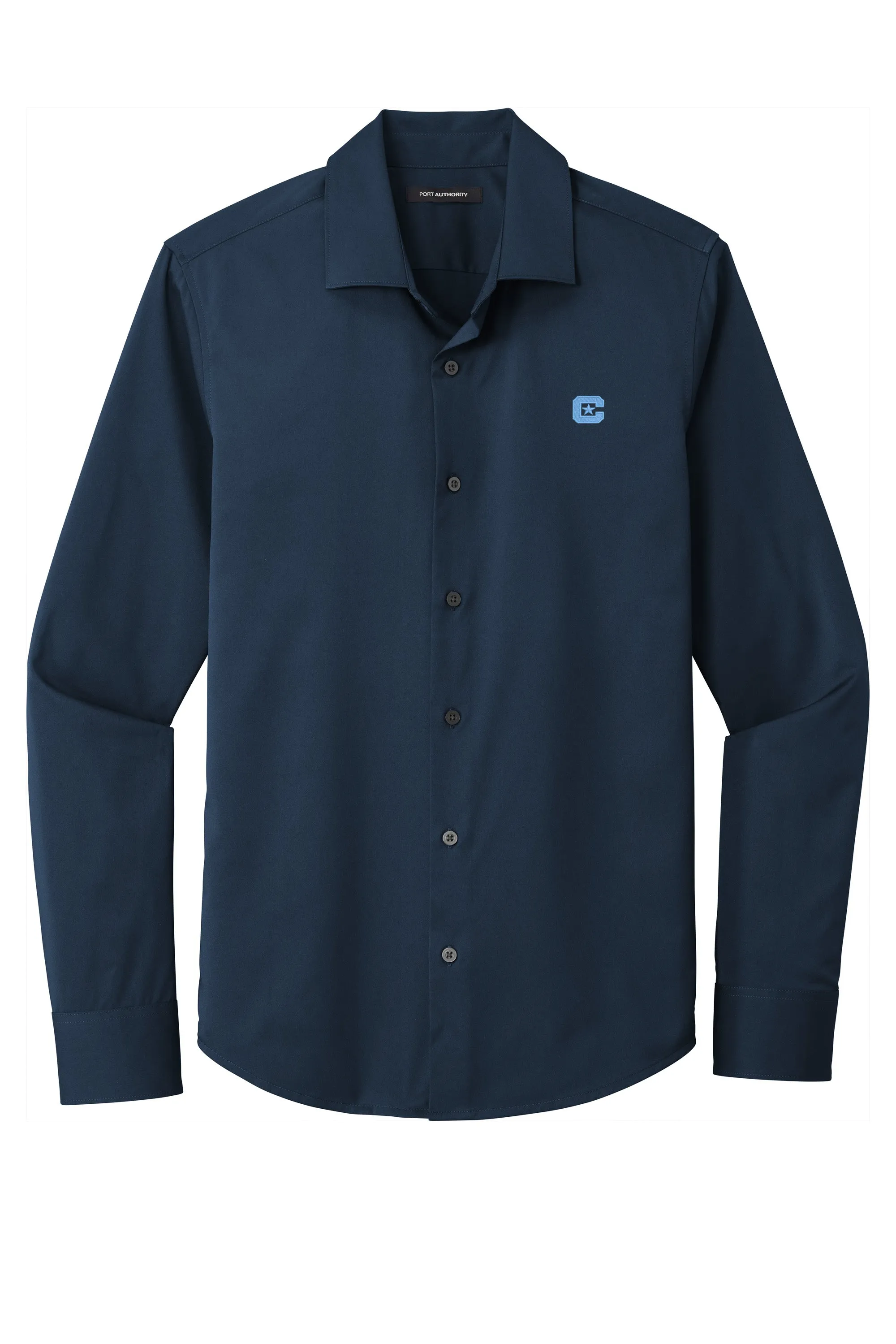 The Citadel C Long Sleeve Stretch Shirt