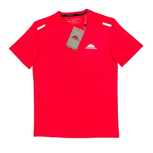 Trailberg Cloud AW24 T-Shirt - Crimson / Pink