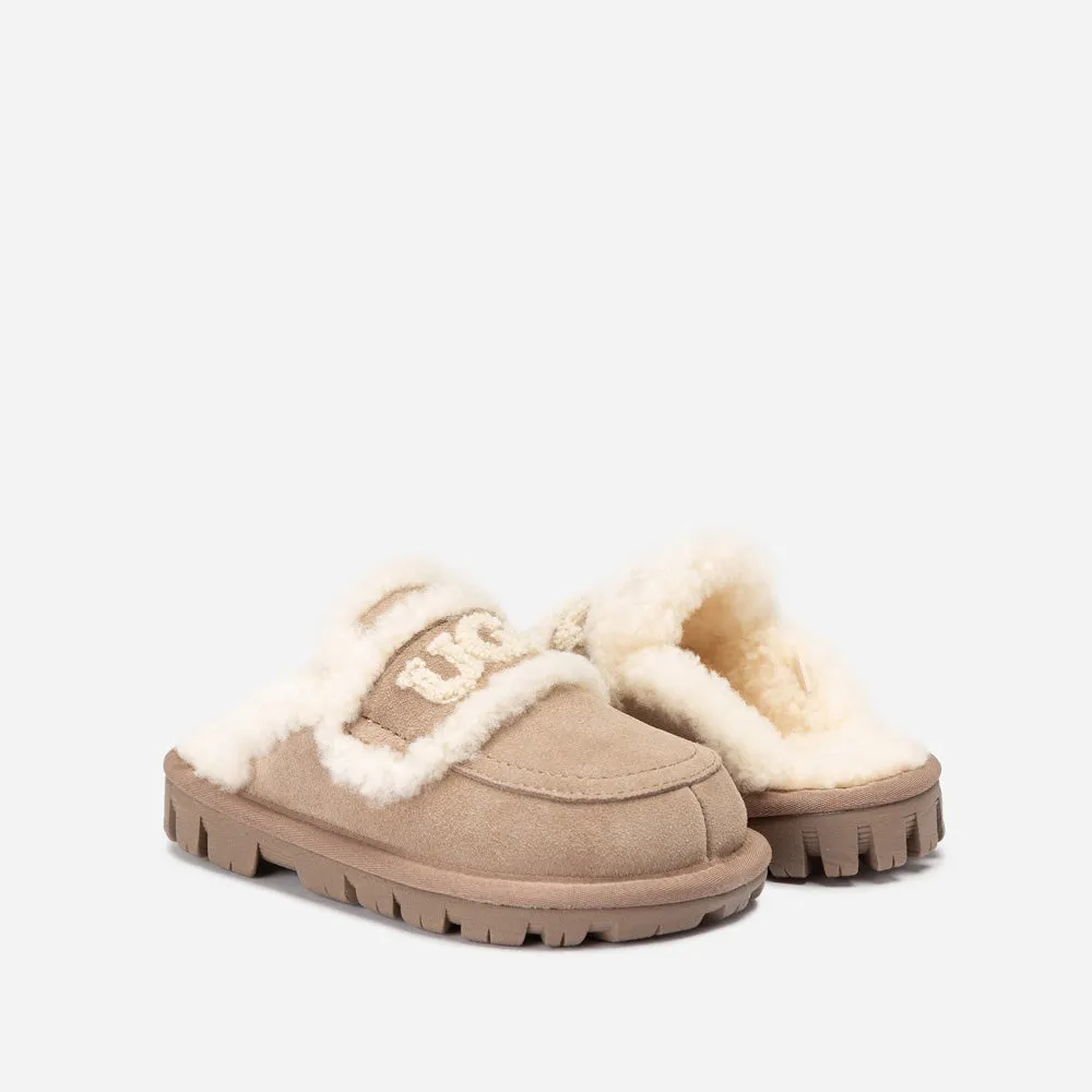 Ugg Kids Violet Shearling Slipper (Detachable Feature)