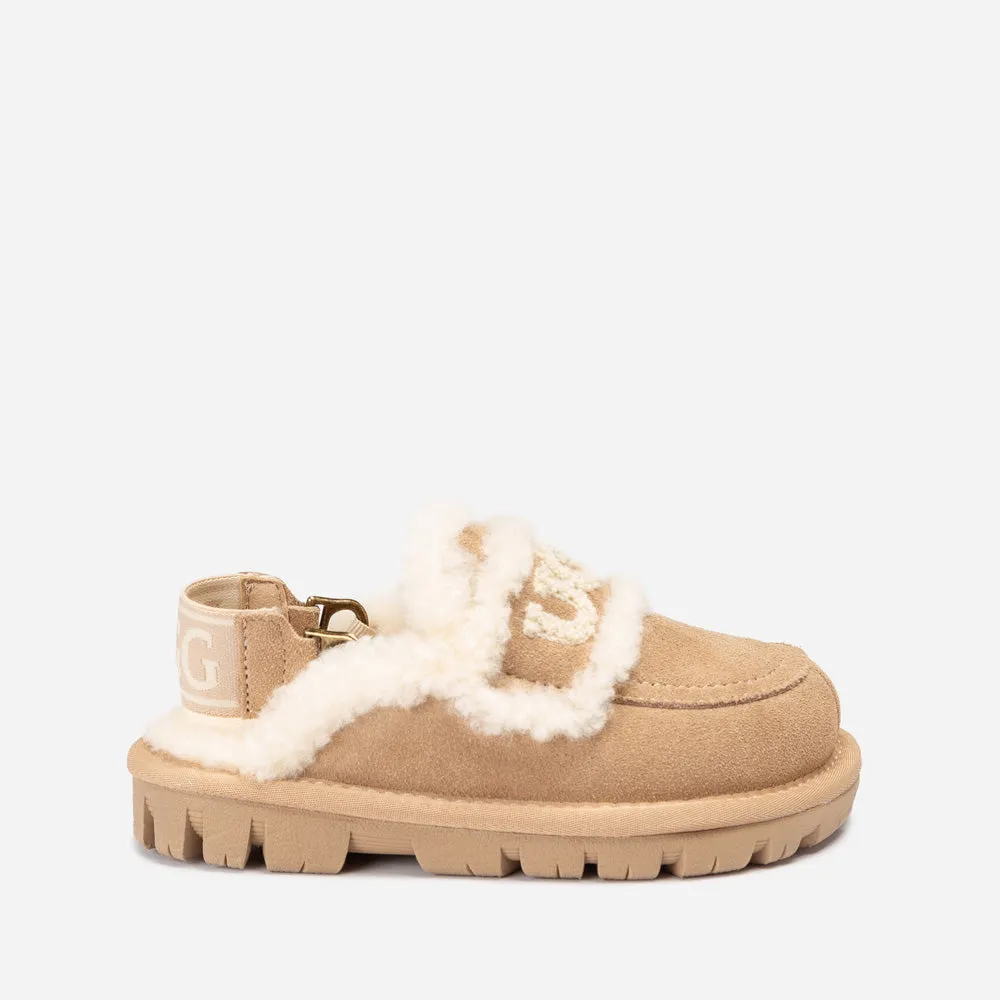 Ugg Kids Violet Shearling Slipper (Detachable Feature)