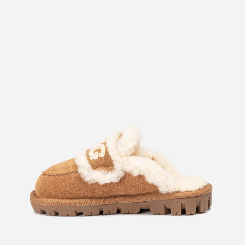 Ugg Kids Violet Shearling Slipper (Detachable Feature)