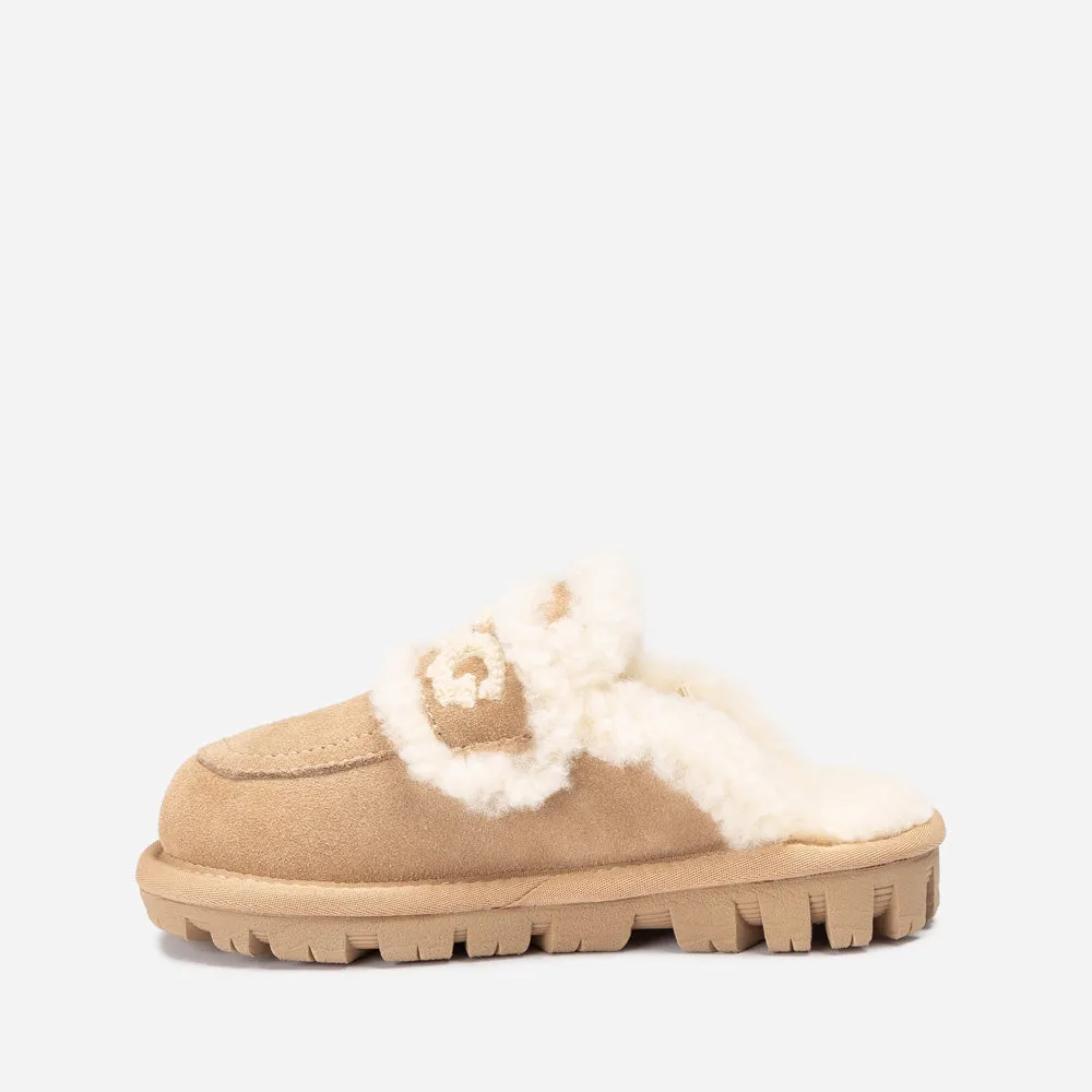 Ugg Kids Violet Shearling Slipper (Detachable Feature)