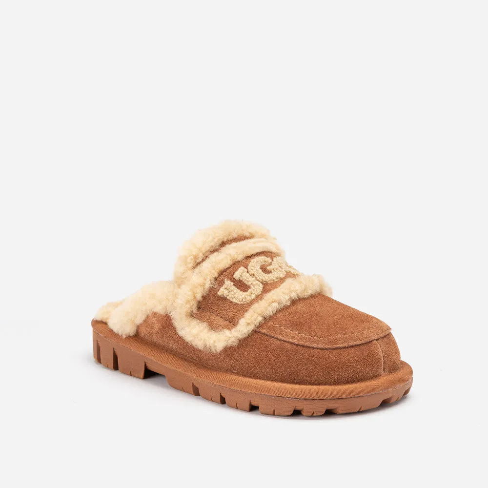 Ugg Kids Violet Shearling Slipper (Detachable Feature)