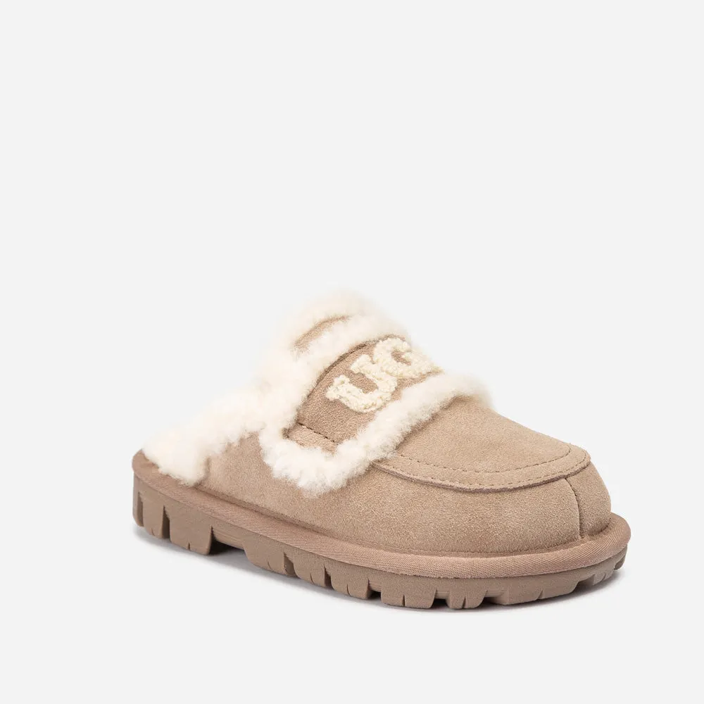 Ugg Kids Violet Shearling Slipper (Detachable Feature)