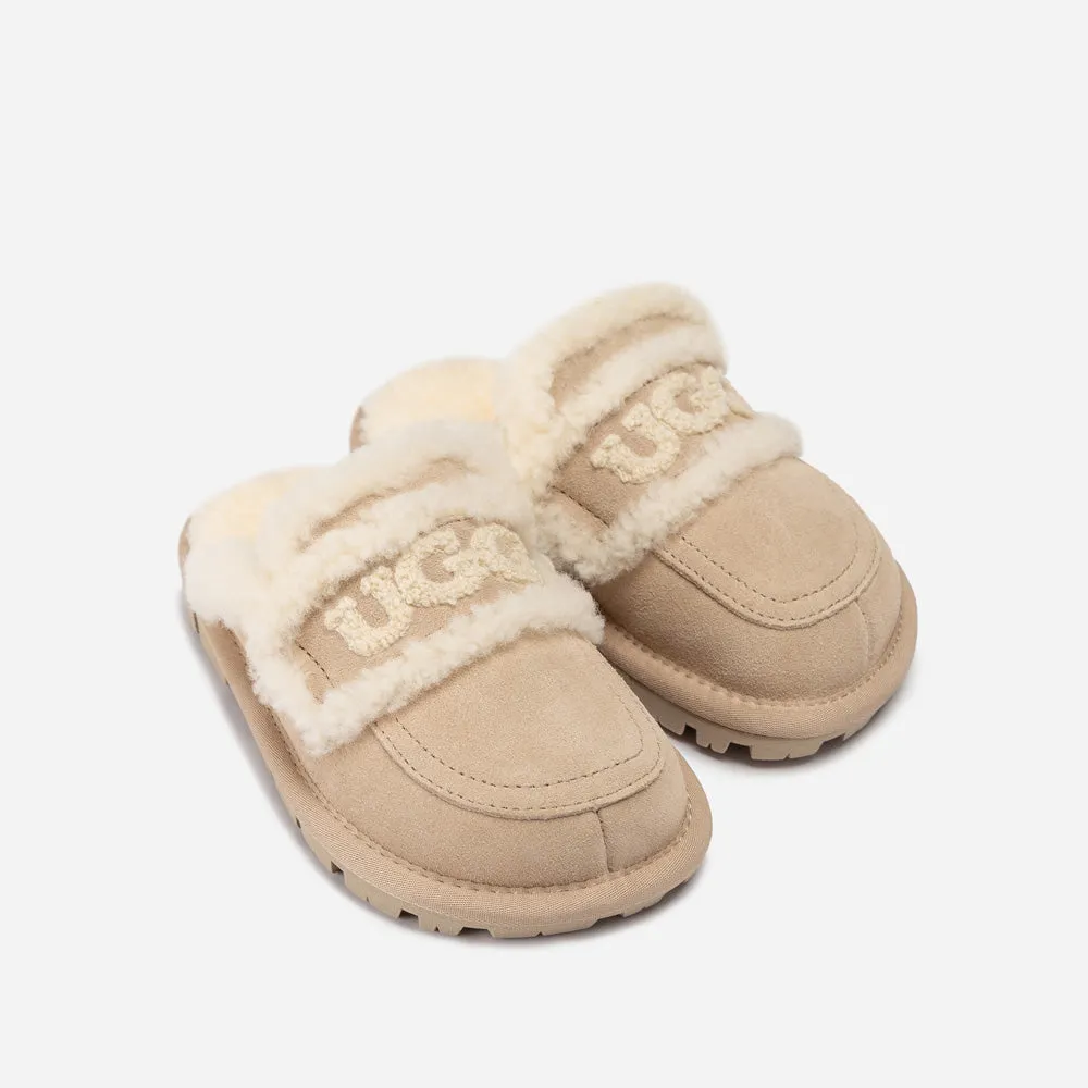 Ugg Kids Violet Shearling Slipper (Detachable Feature)