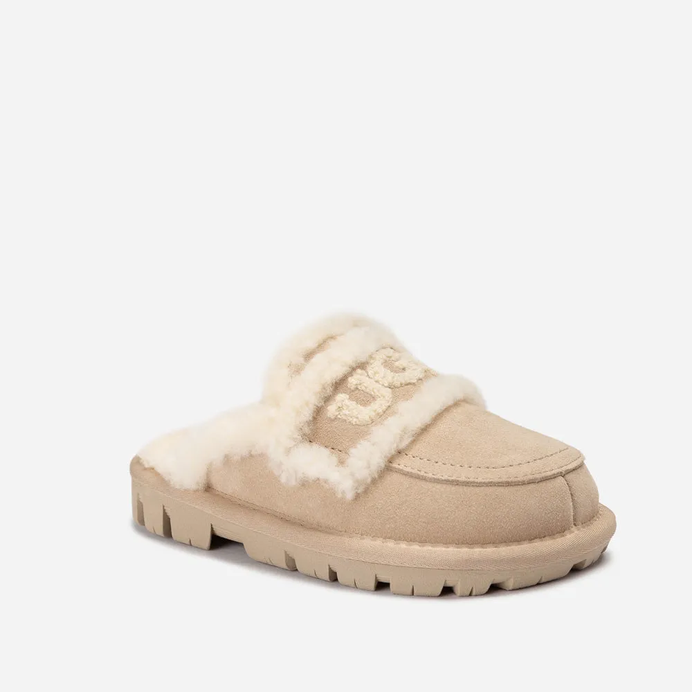 Ugg Kids Violet Shearling Slipper (Detachable Feature)