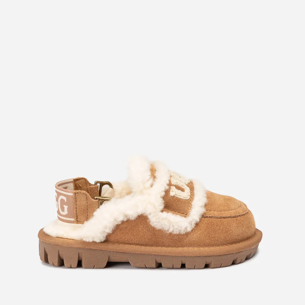 Ugg Kids Violet Shearling Slipper (Detachable Feature)