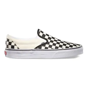 VANS CLASSIC SLIP ON CHECKERBOARD BLK/WHT