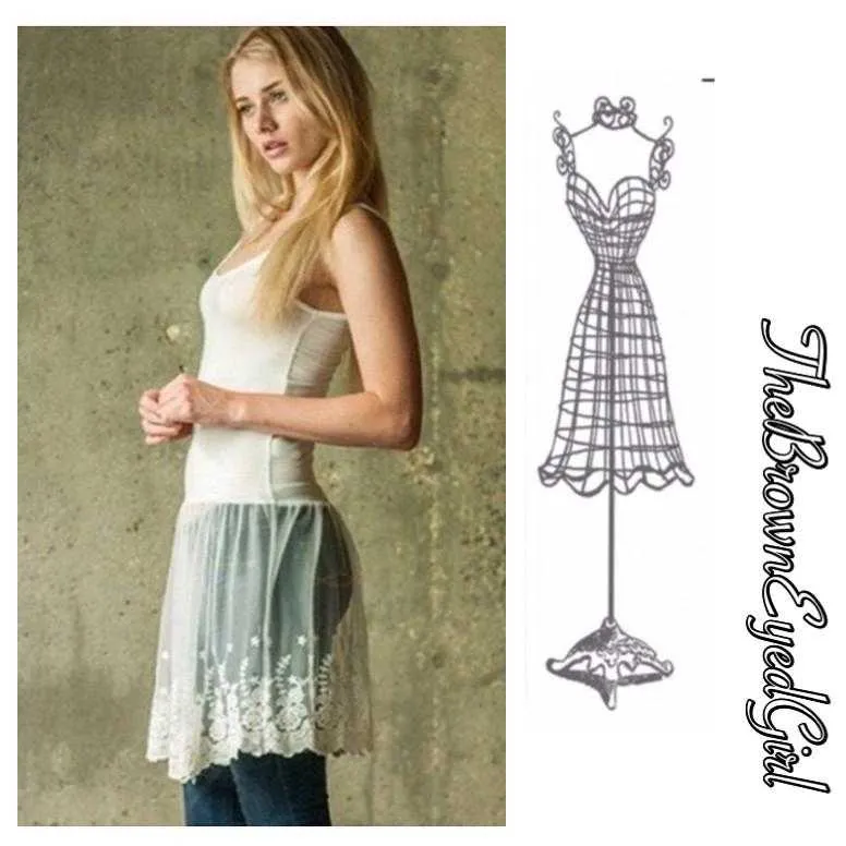 Vintage Lace Tank Cami Extender