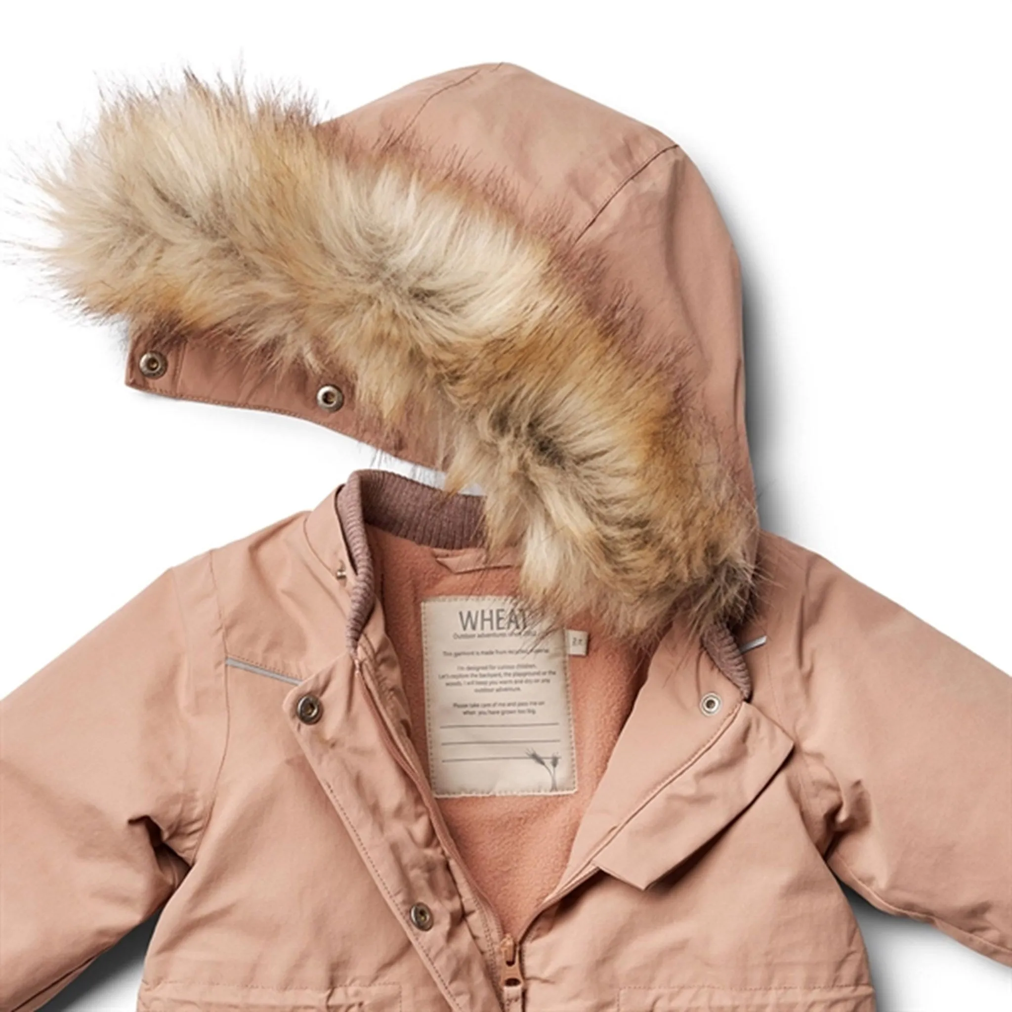 Wheat Jacket Mathilde Tech Rose Dawn