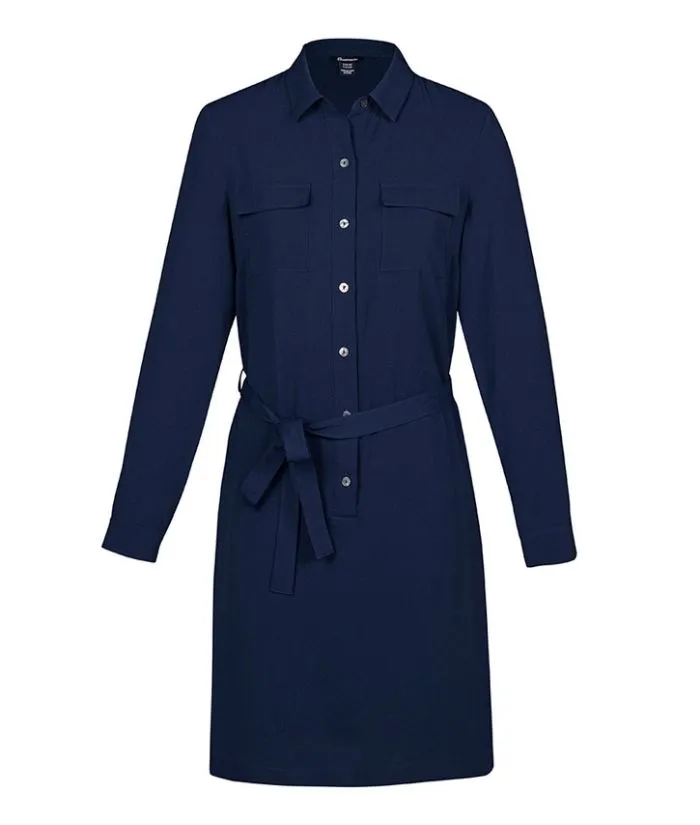 Womens Chloe Georgette Shirt Dress