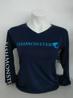 Women's FishMonster Long Sleeve Performance Fishing Shirt