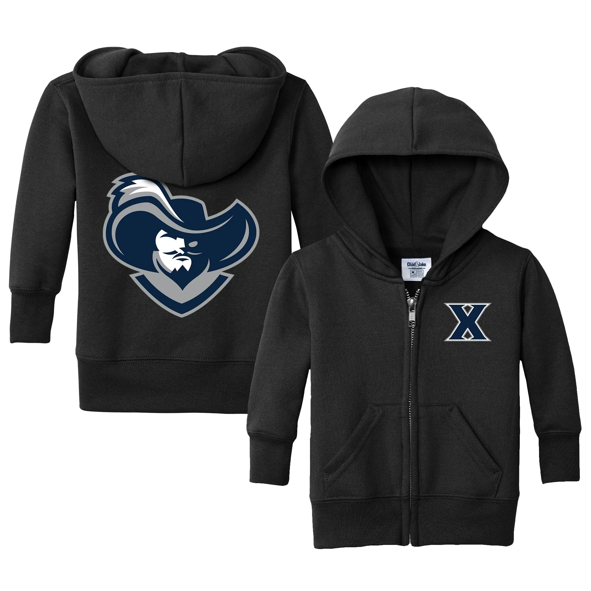 Xavier Musketeers Logo Infant Full-Zip Sweatshirt