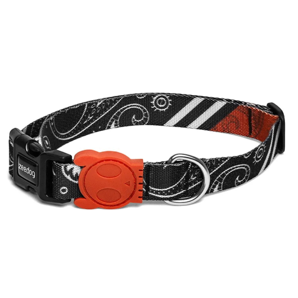 Zee.Dog Paisley Dog Collar