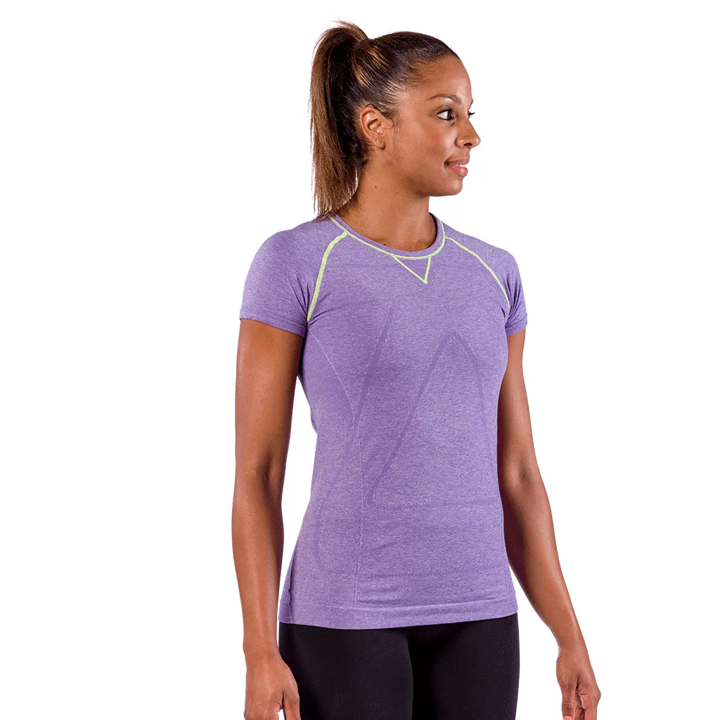 Zensah Womens Run Seamless Short Sleeve Top